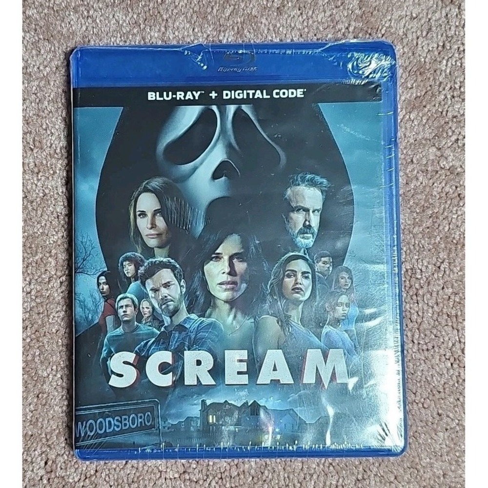 Scream (Blu-ray + Digital Code, 2022) Sealed